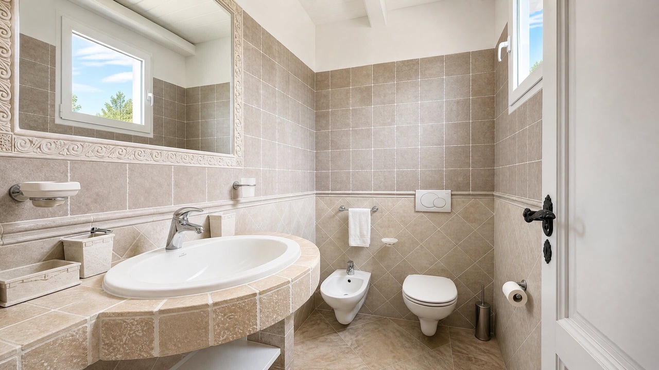 Photo of Bathroom in Liscia di Vacca