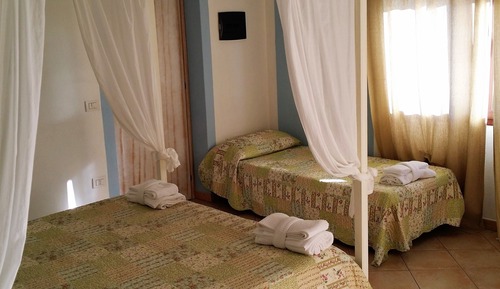 Quadruple Room, Sea View