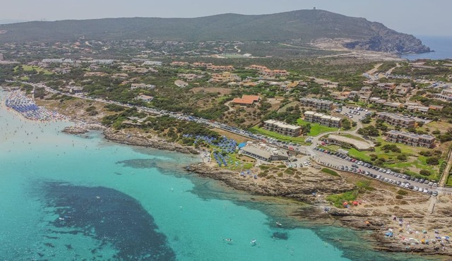 Exclusive Villa Overlooking La Pelosa Beach