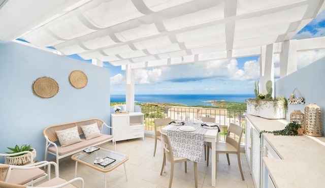 Bella Vista Paduledda – Modern Apartment with Sea View Terrace, North Sardinia